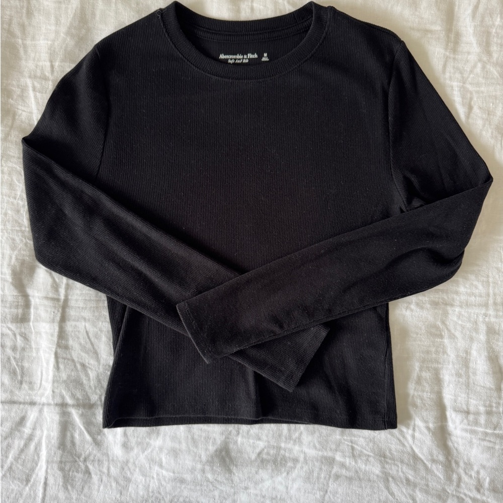 Abercrombie Ribbed Long Sleeve Shirt